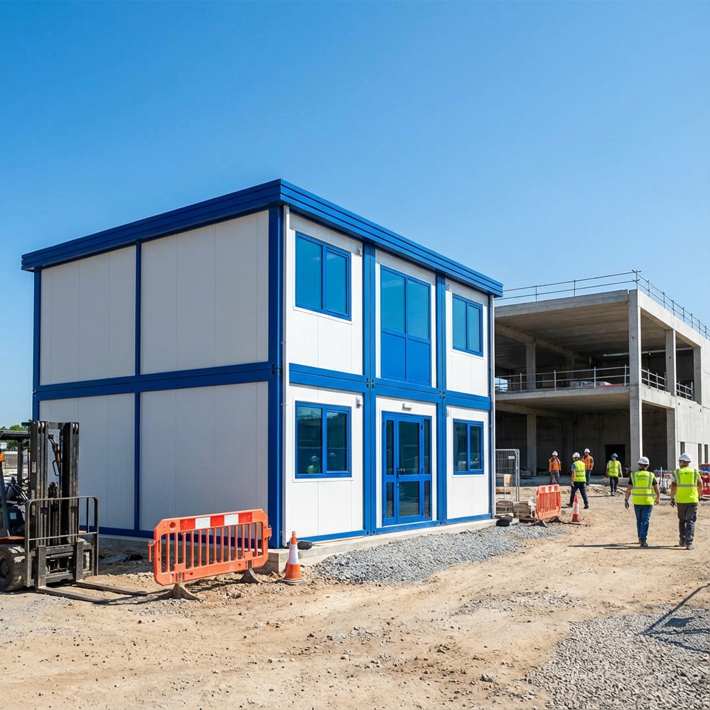 وحدات مبانٍ جاهزة قابلة للتجميع